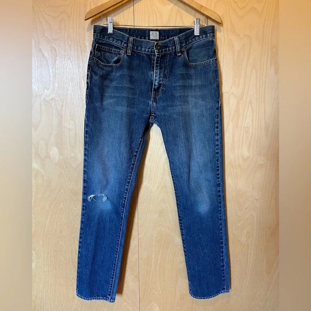 J. Crew men's 32 x 32 urban slim jeans